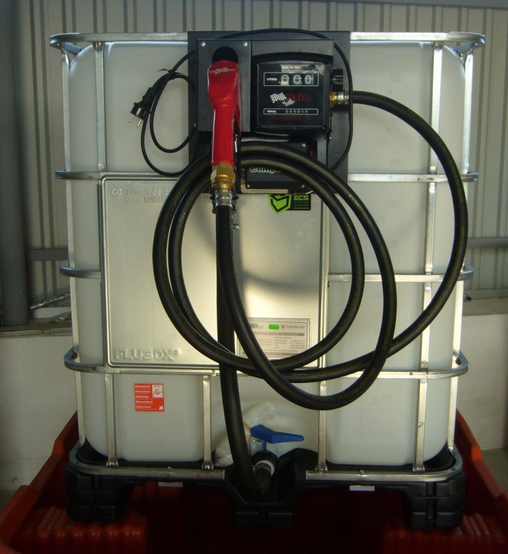 Plastový IBC kontajner mobilný Plastový IBC kontajner mobilný