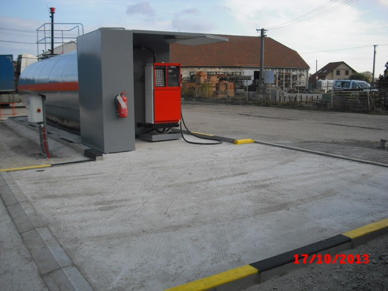 Výstavba manipulačnej plochy